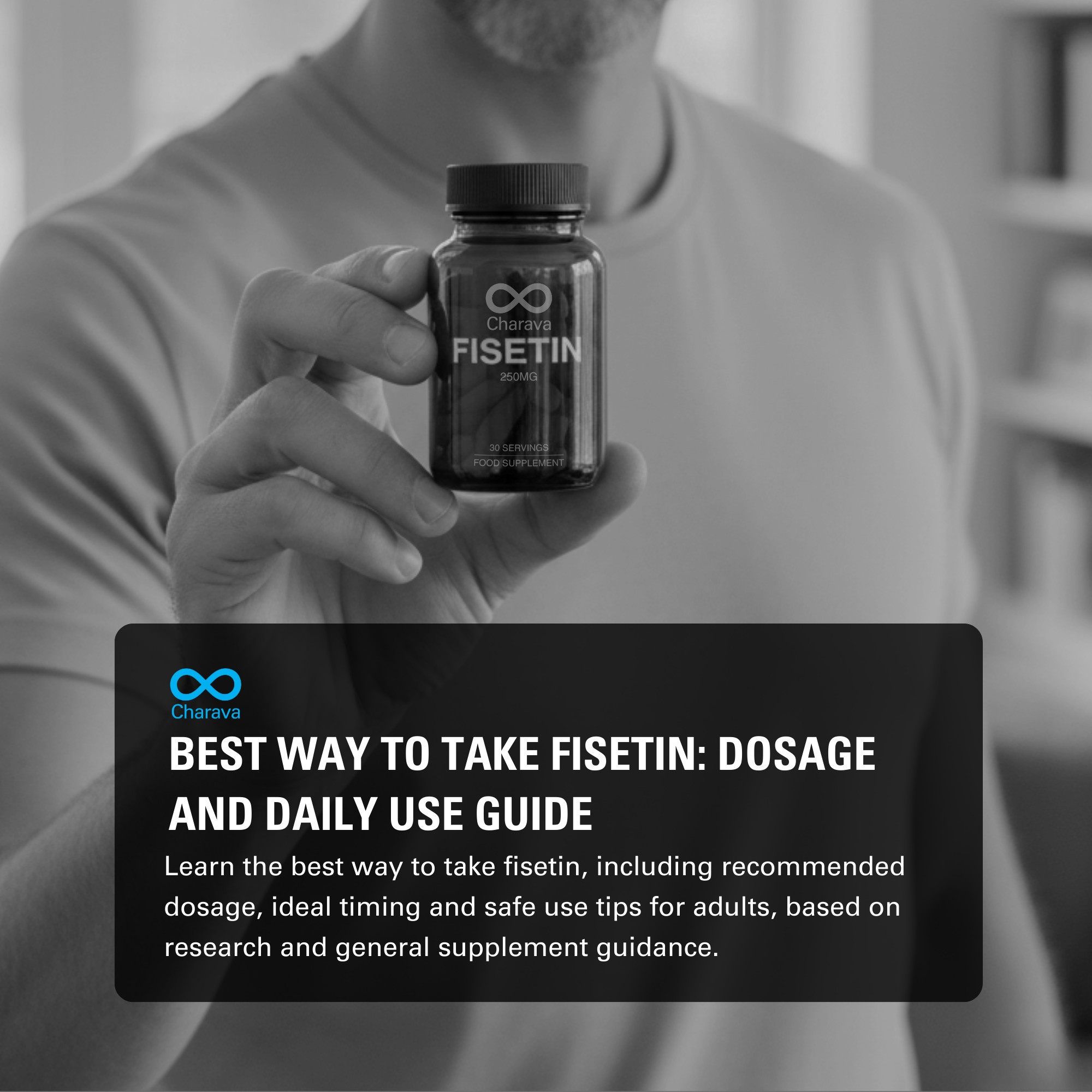 Best Way to Take Fisetin: Dosage, Timing, and Safe Use for Adults - Charava Europe