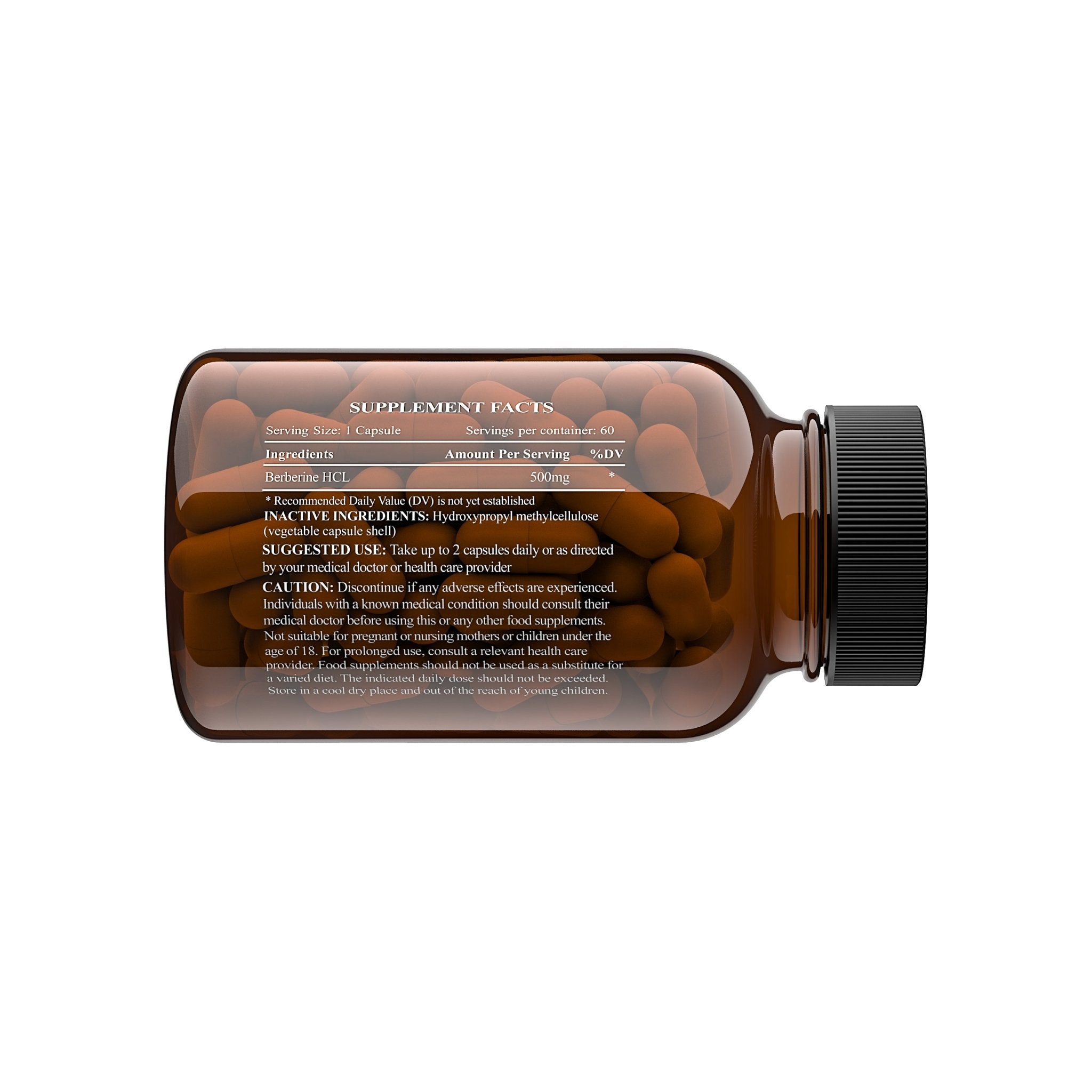 Berberine 500mg Capsules